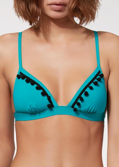 Bikini Triangolo Vittoria Pompon