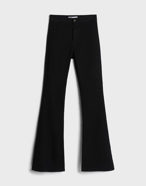 Jeggings Flare High Waist