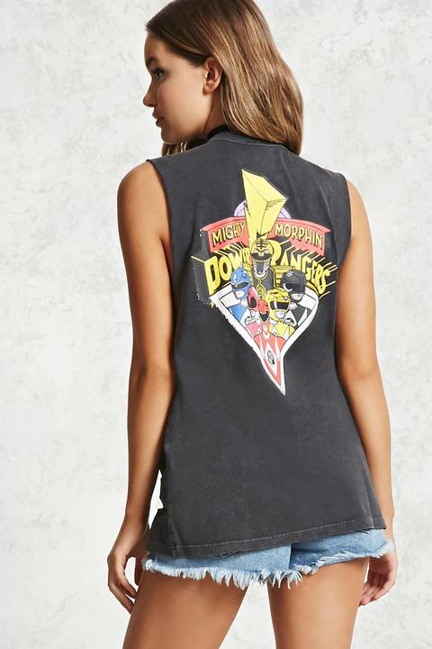 Power Rangers Graphic Muscle Tee