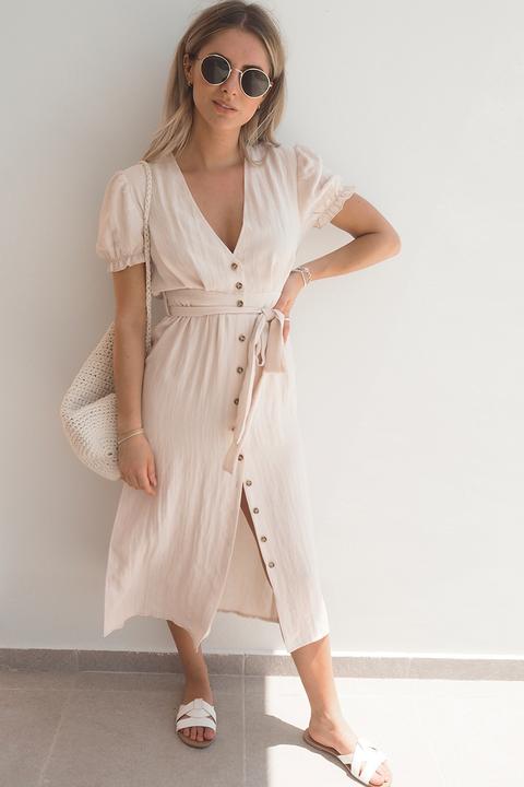 cream puff dress