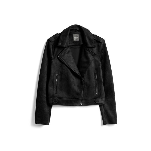 Suede biker clearance jacket primark