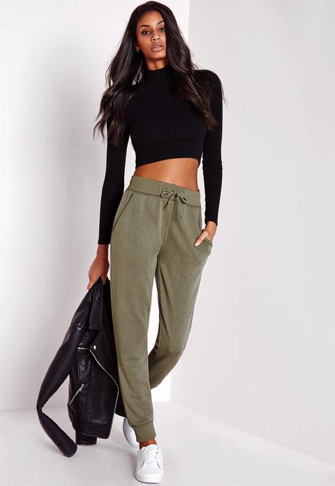 tie waist joggers