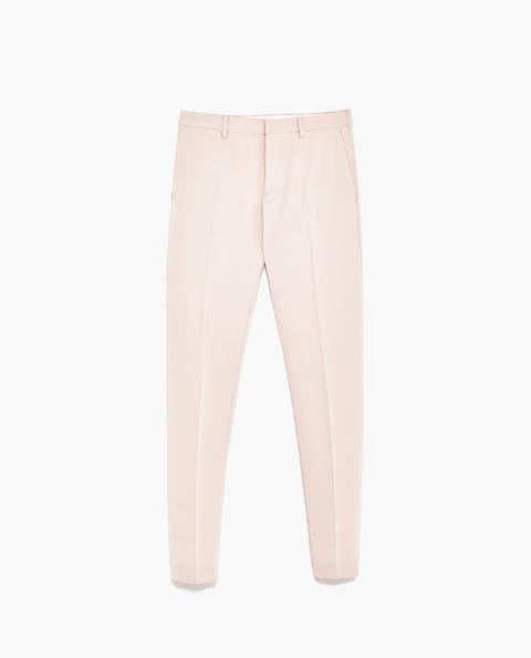 Pantaloni Completo Rosa Pallido