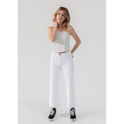 Jeans Culotte High Rise