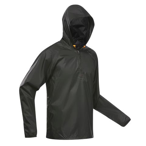 Chaqueta Impermeable De Senderismo - Raincut 1/2 Cremallera - Hombre