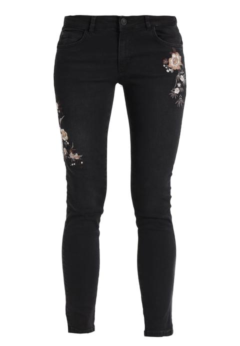 Cartoon Jeans A Sigaretta Black Denim