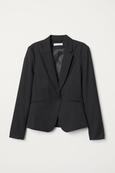 H & M - Blazer Aderente - Nero