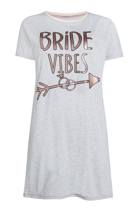 Bride Vibes Sleep T-shirt