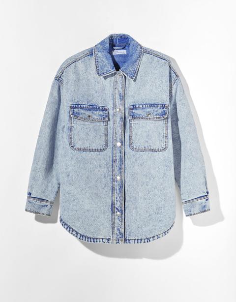 Sobrecamisa Denim Oversize Vintage