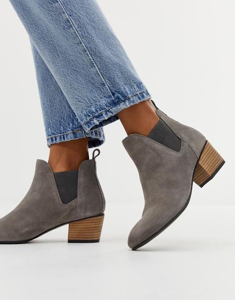 Absatz Lederstiefelette On Buttons 21 From Zara Mit 53AjL4R