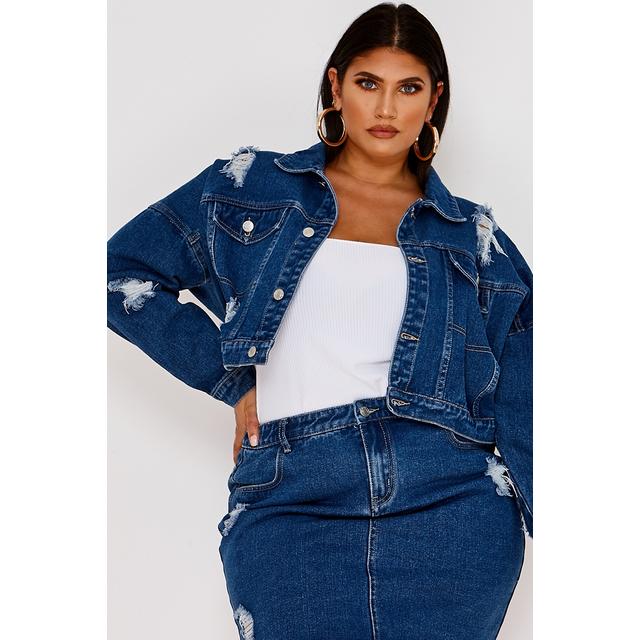 denim jacket curve