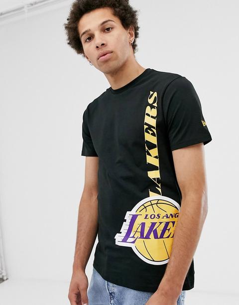 new era lakers t shirt