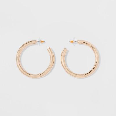 Thick Hoop Earrings - A New Day