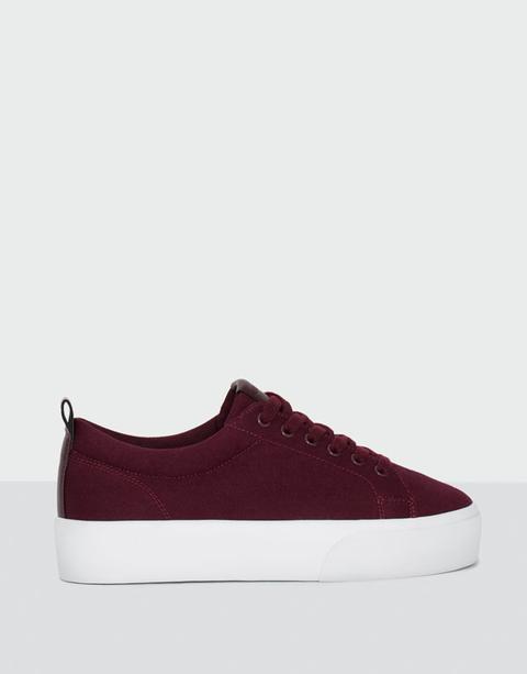 Sneaker Blocco Bordeaux