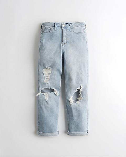 Vintage Stretch High-rise Boyfriend Jeans