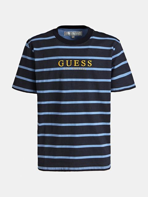 guess t shirt a righe