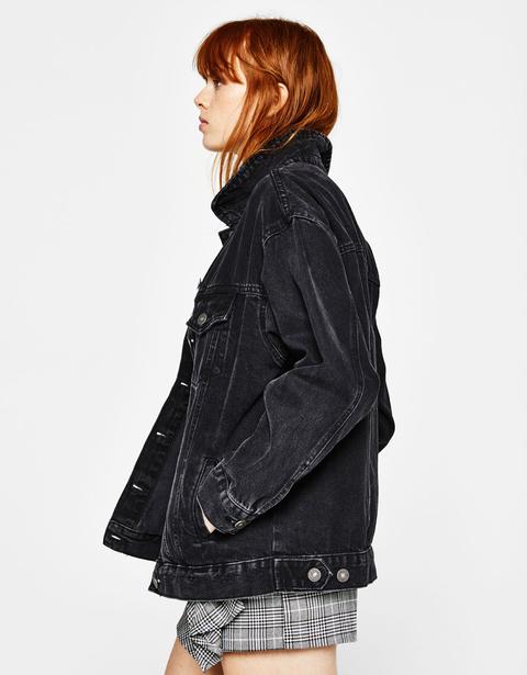 Giubbotto Denim Oversize