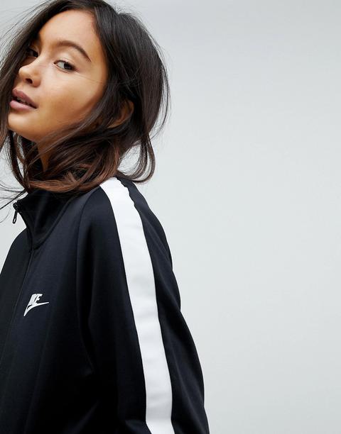 Nike Classic - Giacca Della Tuta Nera - Nero