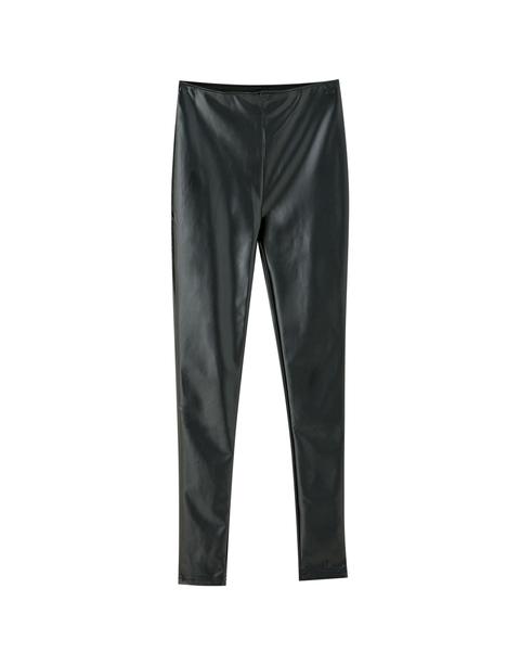 Pantalón Legging Vinilo Negro