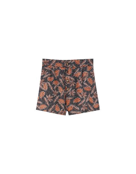 Shorts Pinzas Estampado