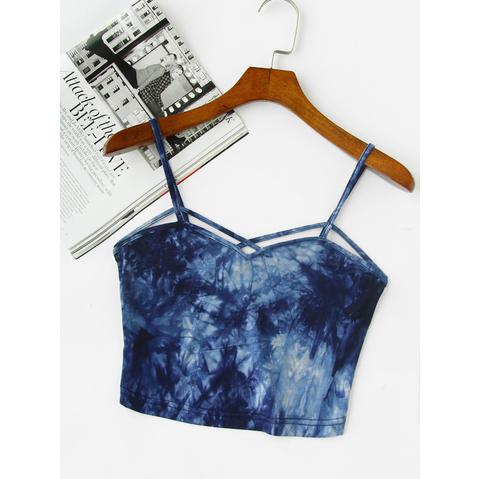 Top Tie Dye De Tirantes