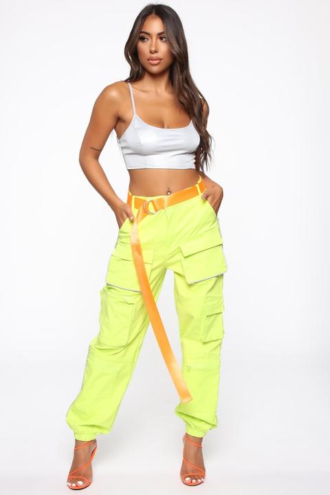 neon joggers