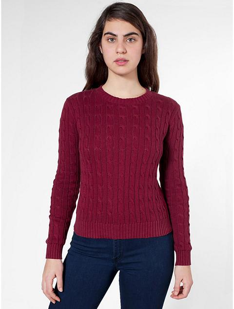 Women’s Cable Knit Pullover