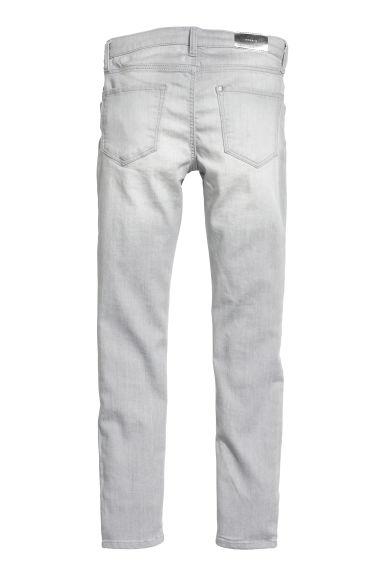 H & M - Superstretch Skinny Fit Jeans - Grigio