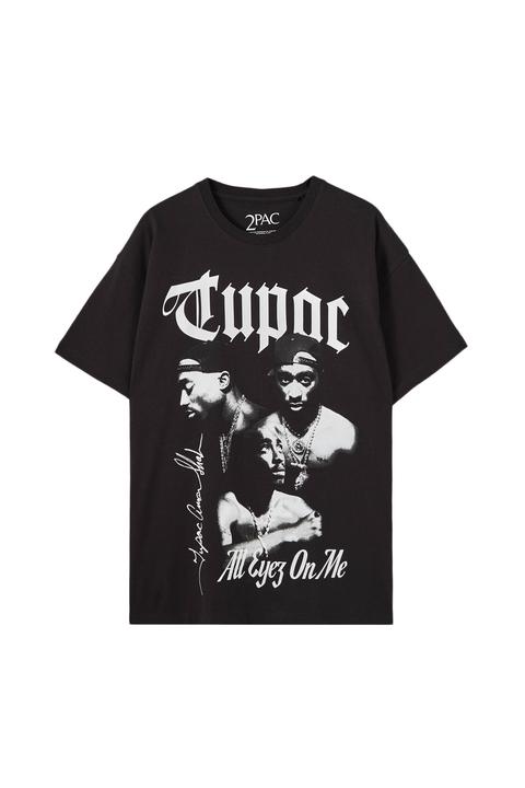 Camiseta Negra Tupac