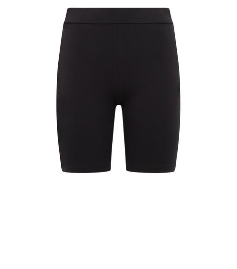 new look black cycling shorts