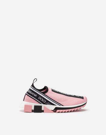 Stretch Jersey Sorrento Sneakers With 