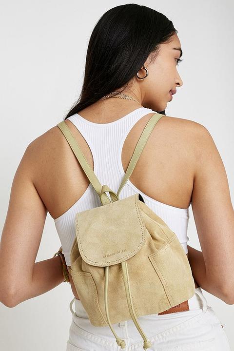 mini suede bag