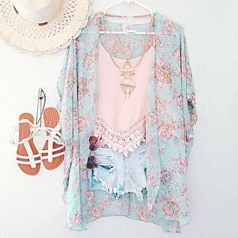 Floral Summer Cardigan