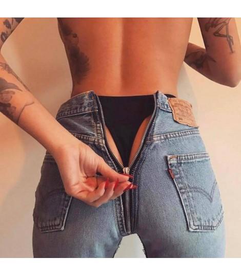 back zip jeans levis