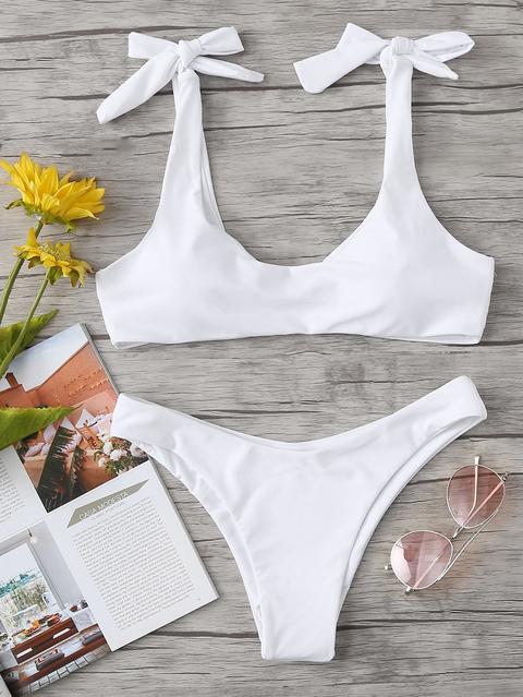 Knot Straps Bikini Set