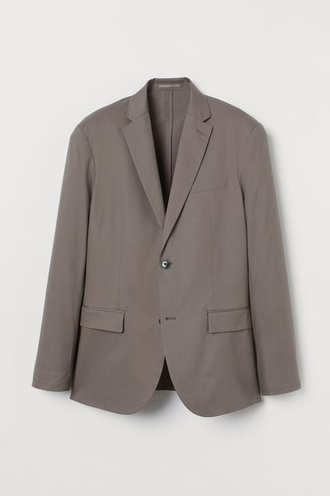 Blazer Slim Fit - Beis