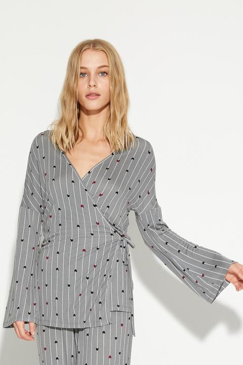 Maglia Manica Lunga Scaldacuore In Viscosa