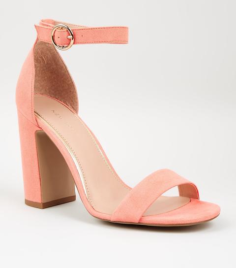 coral heels