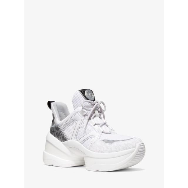 olympia mesh and logo trainer