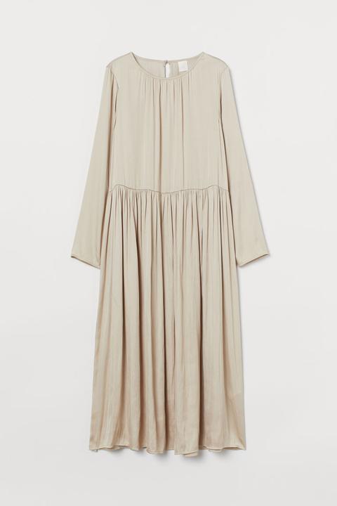 Vestido Midi - Beis
