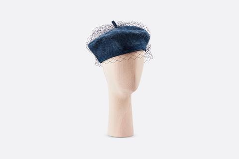 Béret Parisien Dior Arty Avec Voilette