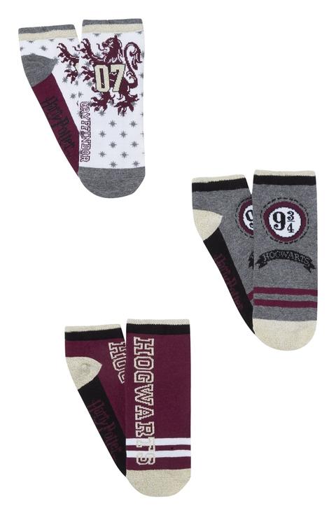 Pack De 3 Calcetines De Harry Potter