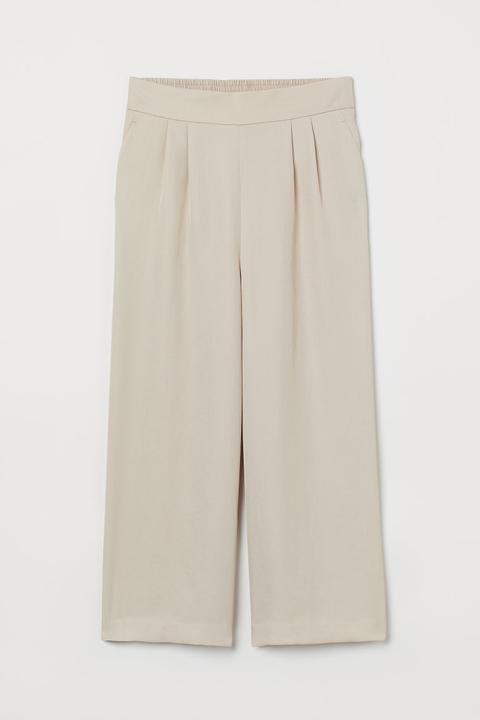 Jupe-culotte - Beige