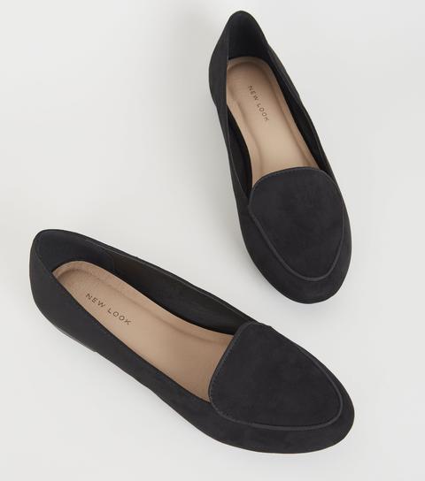 new look suede loafers
