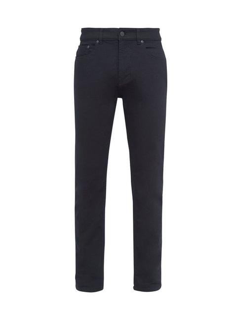 Black Tapered Fit Jeans With Organic Cotton