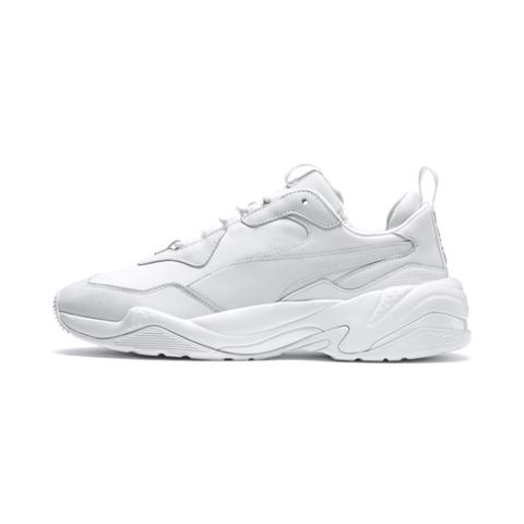 Puma Thunder Leather Trainers In White 