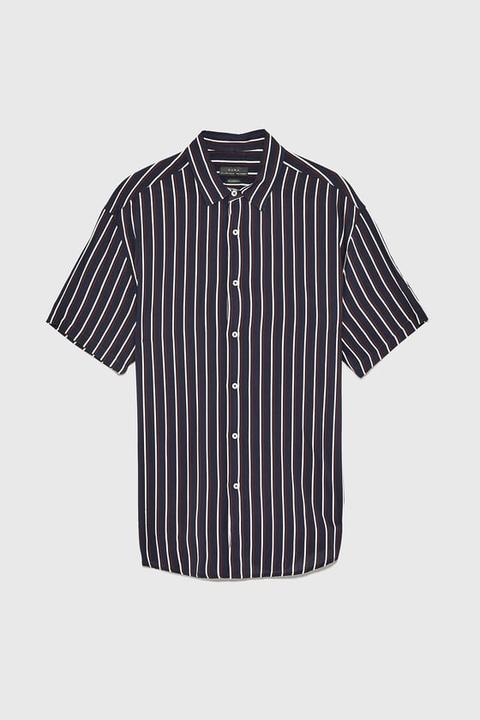 Chemise Fluide À Rayures