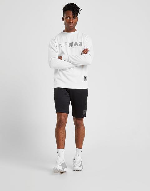 Nike Air Max Crew Sweatshirt - White - Mens from Jd Sports on 21 Buttons