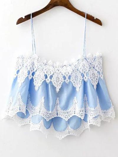 Lace Trim Camisole Top