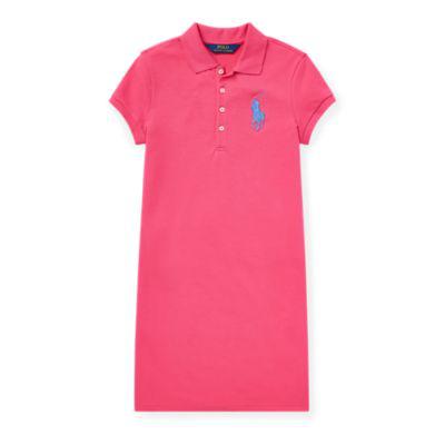 big pony mesh polo dress